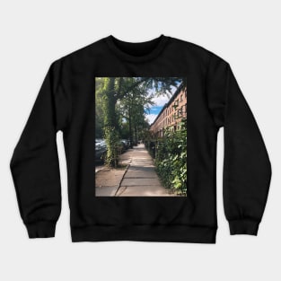 Carroll Gardens Quiet Tree-Lined Street Crewneck Sweatshirt